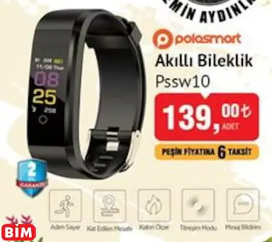 POLOSMART AKILLI BİLEKLİK PSSW10 POLOSMART AKILLI BİLEKLİK PSSW10